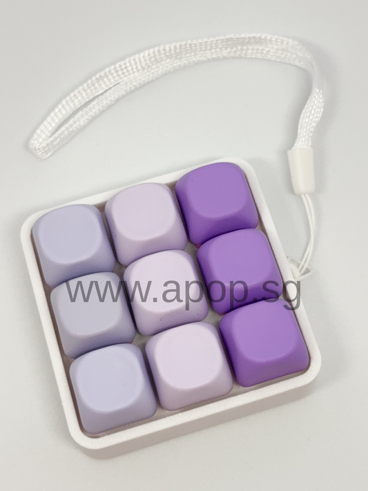 Click to Calm (c2c) - 3x3 Clicker (includes shipping within Singapore)