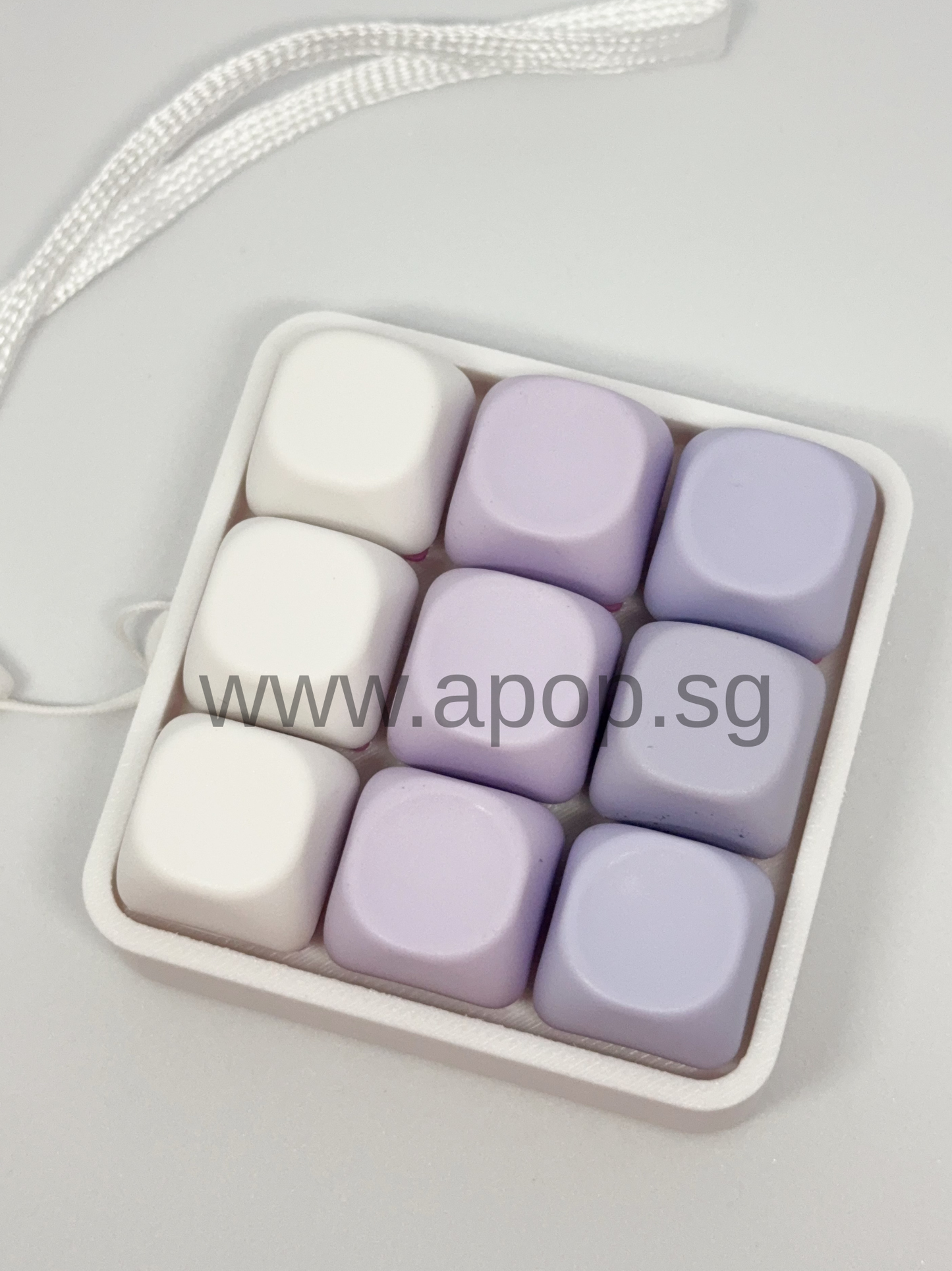 Click to Calm (c2c) - 3x3 Clicker (includes shipping within Singapore)
